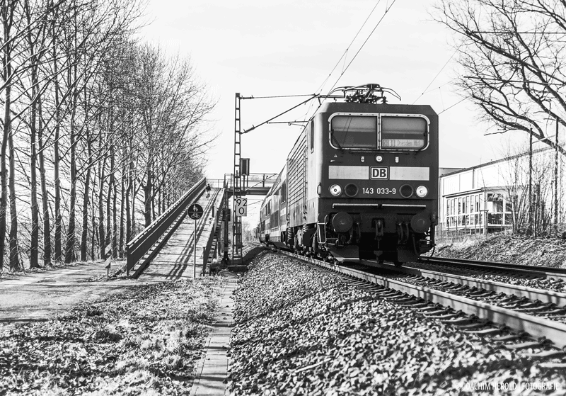 railroad track at Gruena, Scene, Line